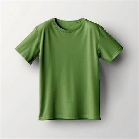 Premium AI Image | a green shirt with a green design on it