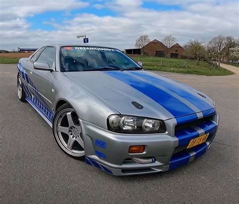 Nissan Skyline R34 GT-R Paul Walker Fast & Furious Tribute Car Hits the ...