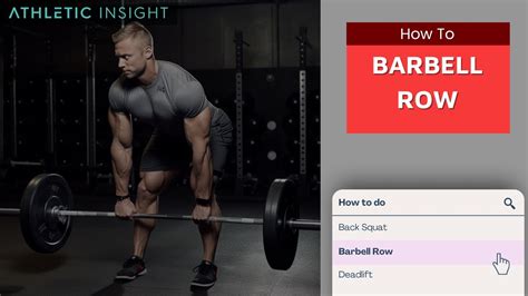 How to do a Barbell Row with Proper Form - YouTube