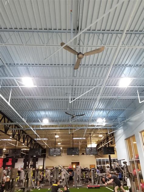 Commercial Fan Installation Project- Gold's Gym | Falcon Electric, LLC