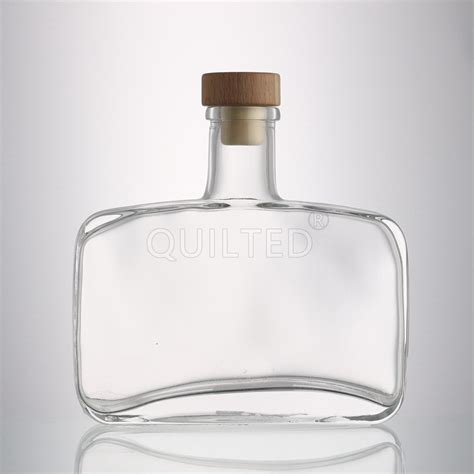 flat glass bottle