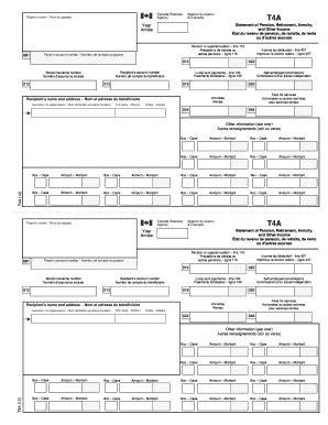 2020-2023 Form Canada T4 Summary Fill Online, Printable, Fillable ...