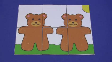 Teddy Bear Puzzle - YouTube