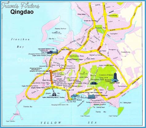 Qingdao Subway Map - TravelsFinders.Com