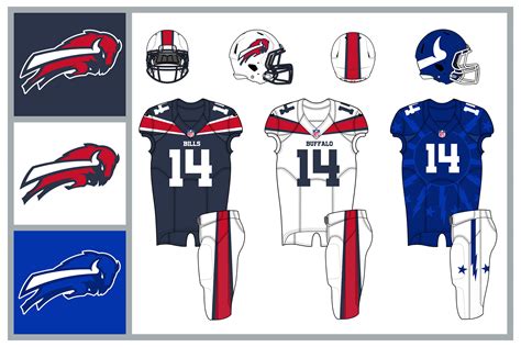 NFL Logo and Uniform Redesigns :: Behance