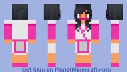 Aphmau Pink Ninja Minecraft Skin