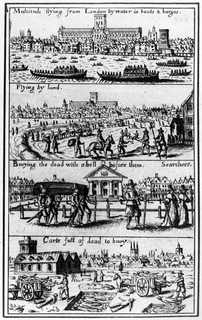 Plague Of London, 1665. /Naspects Of The Great Plague Of London, 1665 ...