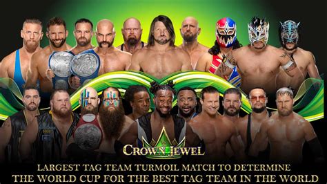 Tag Team Turmoil Fixed for World Cup at Crown Jewel 2019 - ITN WWE