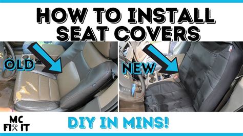 Installing a Seat Cover on Vehicle (Complete Guide) - YouTube