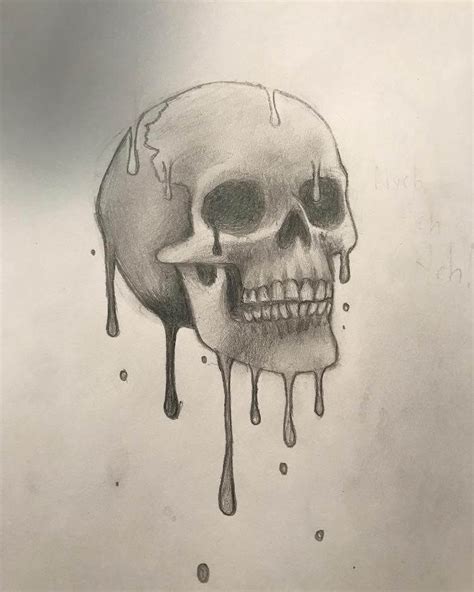 20 Cool Skull Drawing and Sketch Ideas | Cool skull drawings, Skull ...