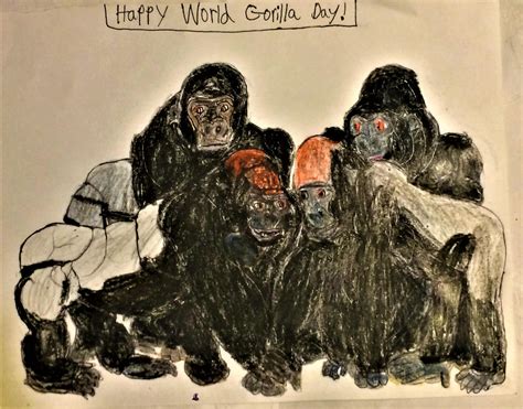 World Gorilla Day by Sabreleopard on DeviantArt