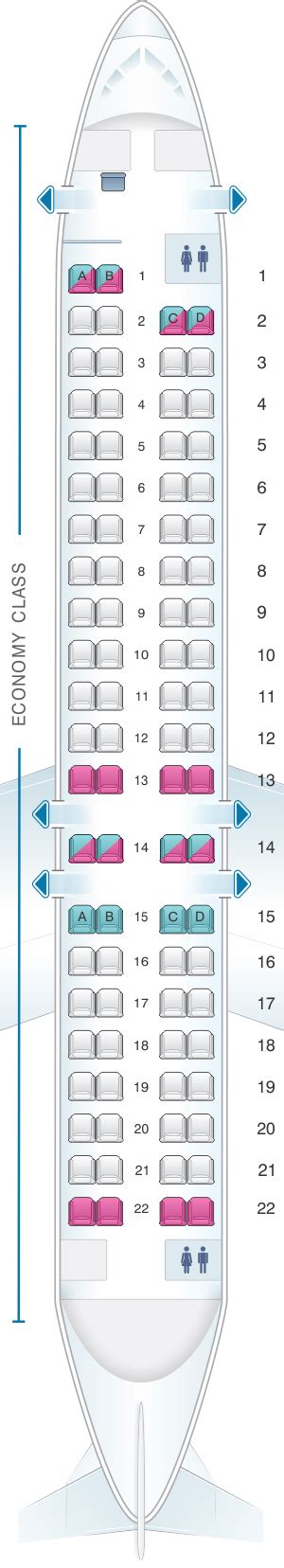 Canadair Regional Jet 900 Seating Chart Delta - Chart Walls