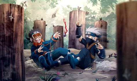 Kakashi Hatake and Obito Uchiha - Kakashi Fan Art (37483774) - Fanpop ...