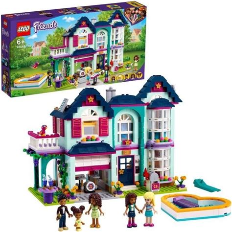 LEGO® Friends 41449 La Maison Familiale d’Andréa, Jouet avec Maison de ...