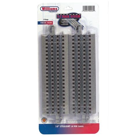 Bachmann Industries O Steel E-Z 10" Straight (4) for Track ...