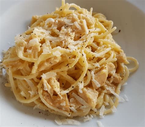 Pasta with Tuna Carbonara – The Pasta Project