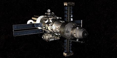 an artist's rendering of the space station