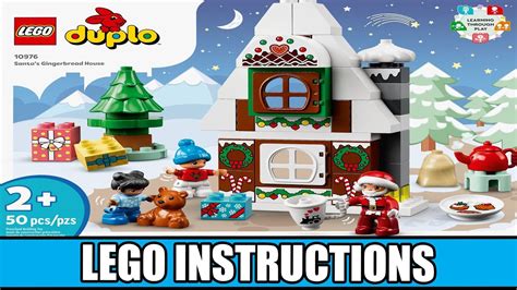 LEGO Instructions | Duplo | 10976 | Santa’s Gingerbread House - YouTube