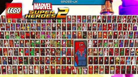 LEGO Marvel Superheroes 2 - All DLC Characters Unlocked so far - YouTube