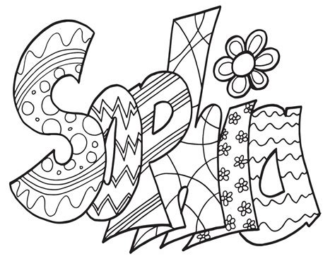 10 SOPHIA Coloring Pages — Stevie Doodles