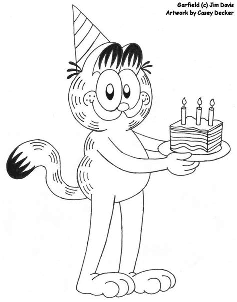 Birthday Garfield by CoolCSD1986 on DeviantArt