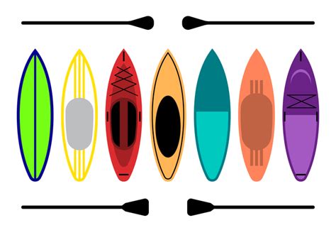 Paddle Board Vector at Vectorified.com | Collection of Paddle Board ...