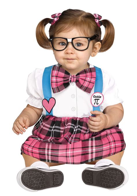 Toddler Cutie Pi Nerd Costume