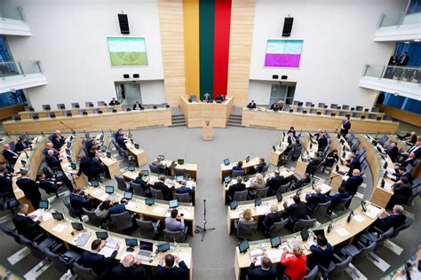 Seimas speaker proposes to consider changing time of Seimas sessions ...