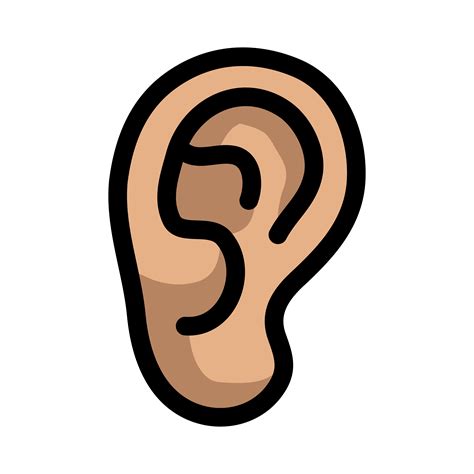 Ear vector icon 553082 Vector Art at Vecteezy