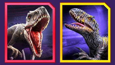 Jurassic World The Game Indominus Rex Card