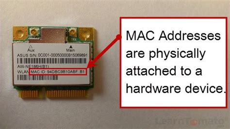 What is mac address of laptop - roomslow