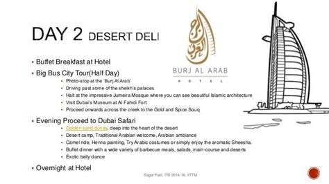 Dubai Itinerary- Sample