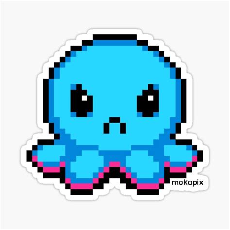 Octopus Pixel Art Minecraft - Goimages Board