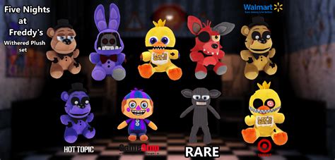 My newest custom Withered Foxy plush : r/fivenightsatfreddys