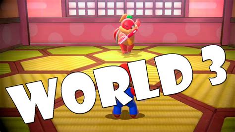 SUPER MARIO 3D WORLD - Walkthrough World 3 [HD 60 FPS] - YouTube