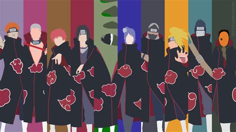 The Akatsuki | Naruto Shippuden | Minimalist by Sephiroth508 ...