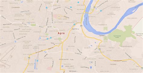 Large Agra Maps for Free Download and Print | High-Resolution and ...