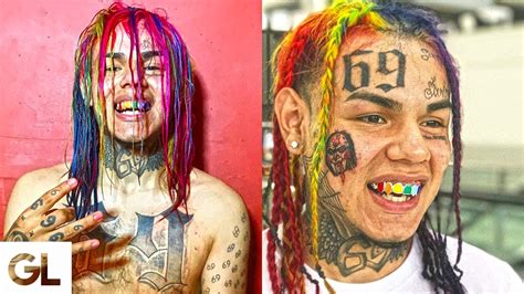 Why Tekashi 6ix9ine Has Rainbow Hair - YouTube