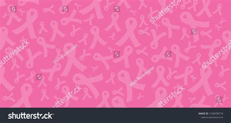 Think Pink Ribbon Awareness Symbol October Stock Vector (Royalty Free ...