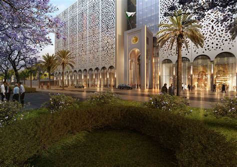 Bureau Architecture Méditerranée Designs Algerian Parliament Around a ...