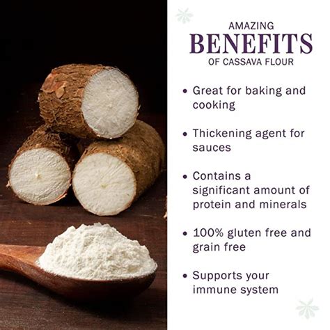 Cassava flour's history reveals its hidden benefits and advantages.