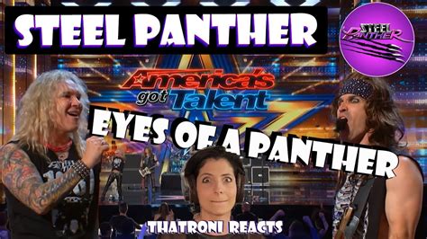 Steel Panther - Eyes of a Panther LIVE at AGT (Ohhhh! Reaction) - YouTube