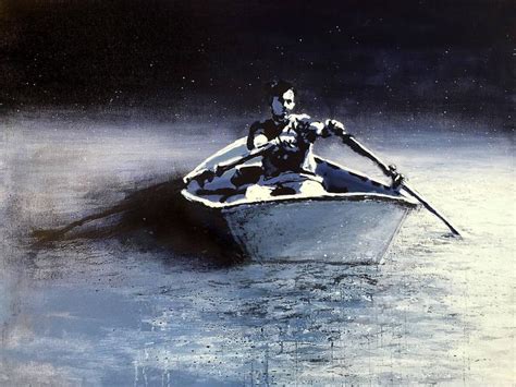 Rowing Boat Painting at PaintingValley.com | Explore collection of ...