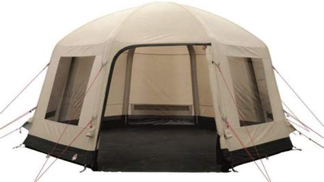 Robens Aero Yurt 8 Man Airventure Air Tent Review (Unique Poly-Cotton ...