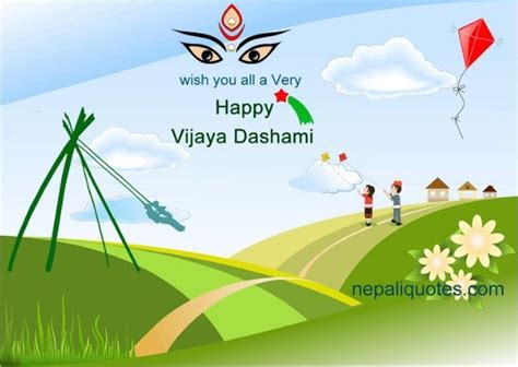 Happy Dashain Card , Dashain Greeting Card in English in 2022 | Dashain ...