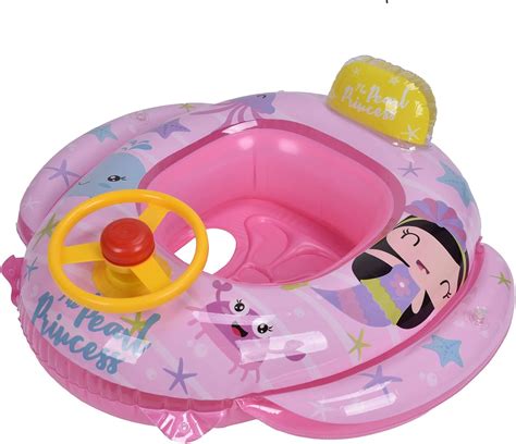 Baby Swimming Float, Inflatable Baby Swimming Pool Float Boat Seat ...