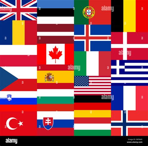 Nato Flags - Photos