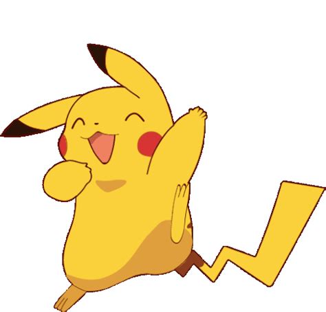 Pikachu Happy Sticker - Pikachu Happy Cute - Scopri e condividi GIF