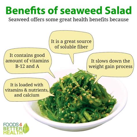 seaweed salad health benefits