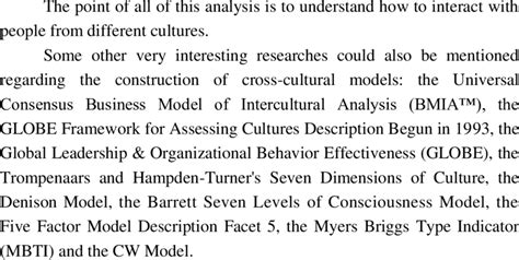 The Lewis Model: Cultural Types | Download Table